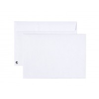Kuvert C4 (229x324mm) Vit 100g med "Peal & Seal"-täckremsa, 50 kuvert/fp