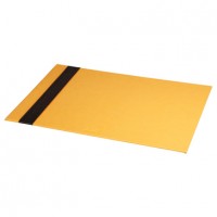 Skrivbordsunderlägg / Skrivunderlägg Rhodiarama desk pad, 60x40cm, Orange/Svart
