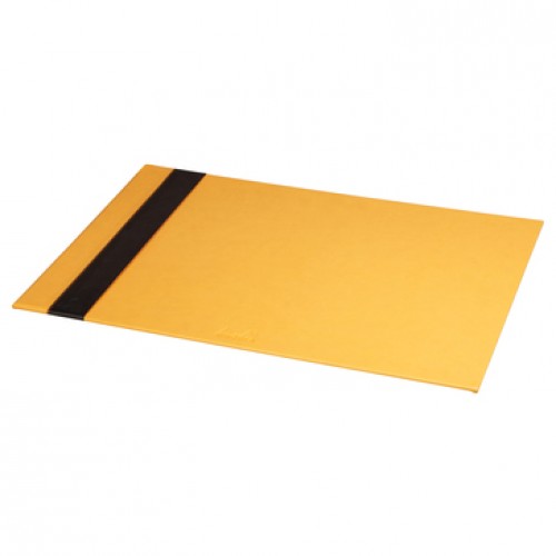 Skrivbordsunderlägg / Skrivunderlägg Rhodiarama desk pad, 60x40cm, Orange/Svart