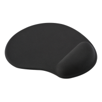 Musmatta Deltaco Office Softgel Mousepad, med inbyggt handledsstöd, Svart Musmatta Deltaco Office Softgel Mousepad, med inbyggt handledsstöd, Svart