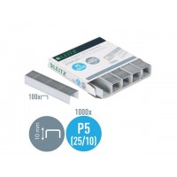 Häftklammer Leitz P5, 25/10, 1000 klamrar/ask