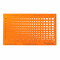 Ellipsmall, mini-ellipsmall, 1-8mm, 15-60 graders vinkel, 230 ellipser (ovalmall) Ellipsmall, mini-ellipsmall, 1-8mm, 15-60 graders vinkel, 230 ellipser (ovalmall)