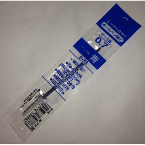 Patron/Refill UNI S-7S, Blå 1/fp (passar UNI WBS-350B´s)