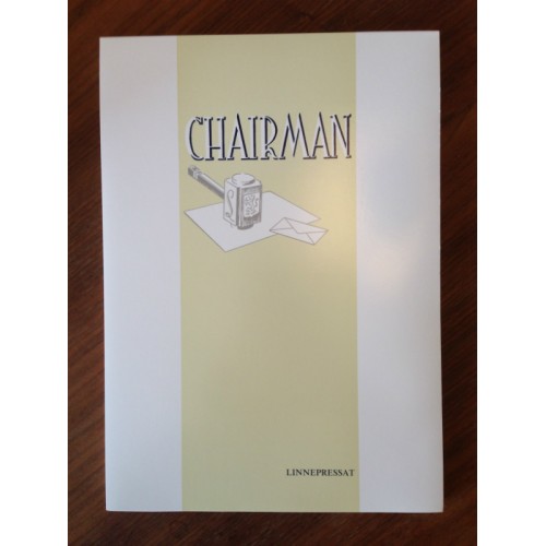 Chairman linnepressat brevblock A4 50 blad