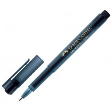 Fiberspets Faber-Castell Broadpen 1554 0,8mm Svart (99) 10/fp