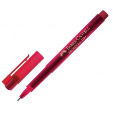 Fiberspets Faber-Castell Broadpen 1554 0,8mm Röd (21) 10/fp