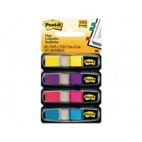 Märkflik Post-it Index Split flag 1/2" (11,9x43,1mm) 683-4AB Neon, 35 flikar x 4 färger/fp Märkflik Post-it Index Split flag 1/2" (11,9x43,1mm) 683-4AB Neon, 35 flikar x 4 färger/fp
