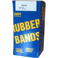 Gummiband nr 78, rågummiband, 150 x 9,5mm 500g/fp