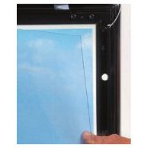 Frontplast till gatuställ 50x70cm (53x73cm) 1/fp