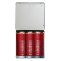 Pennset Cretacolor Cleos Fine Art Graphite 9B-9H, 24 pennor/fp