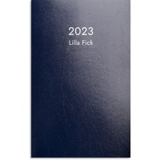 Fickkalender Burde Lilla fick 3206, 67x105mm, Blå kartong