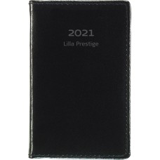 Fickkalender Burde Lilla prestige 3241 Svart skinn