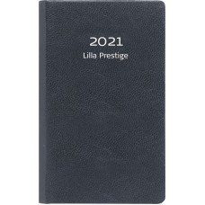 Fickkalender Burde Lilla prestige 3246 Svart konstläder