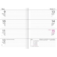 Fickkalender Burde Lilla fickdagboken 3251 Svart plast Fickkalender Burde Lilla fickdagboken 3251 Svart plast