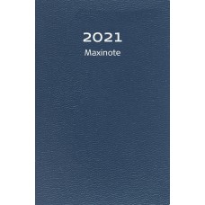 Fickkalender Burde Maxinote 3306 Blå kartong, häftad