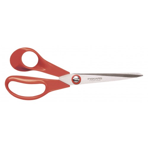 Sax Fiskars universalsax Classic Vänstarhandssax, 21cm vänster (röd), för vänsterhänta Sax Fiskars universalsax Classic Vänstarhandssax, 21cm vänster (röd), för vänsterhänta
