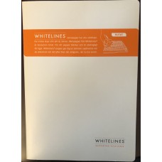 Anteckningsbok Whitelines® Note book A4, 84 blad rutat 1/fp