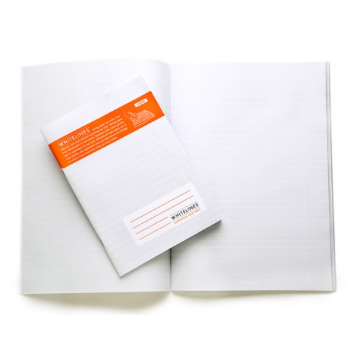 Skolhäfte Whitelines® School A5, 24 blad linjerat 1/fp