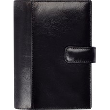Systemkalender Burde Compact 4278 Svart skinn