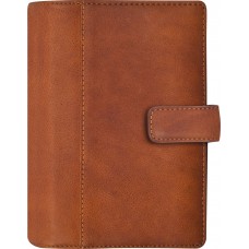 Systemkalender Burde Compact 4279 Brunt skinn