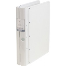 Gaffelpärm Agrippa A4 Excellent 1/1 helrygg 60mm, Vit