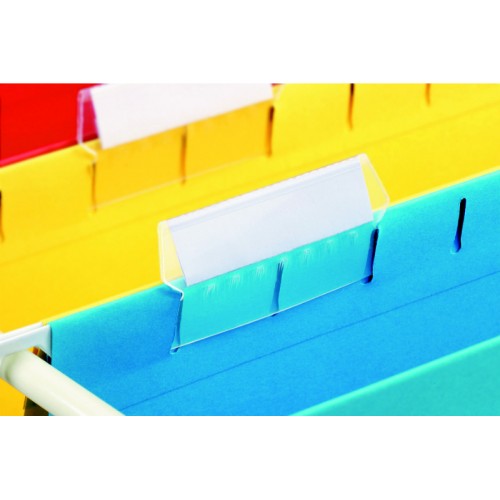 Rubrikhållare för hängmappar 9cm 25/fp