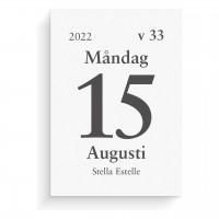 Blockkalender Burde 5201 Dagblock 44x63mm Blockkalender Burde 5201 Dagblock 44x63mm
