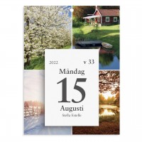 Blockkalender Burde 1301 Väggplån med dagblock, Årstiderna