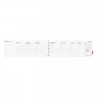 Bordskalender Burde 1351 Stor Plankalender, 255x95mm, spiralbunden Bordskalender Burde 1351 Stor Plankalender, 255x95mm, spiralbunden