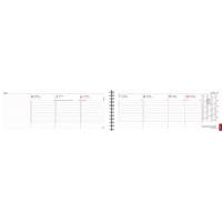 Bordskalender Burde 1350 Stor Plankalender limbunden