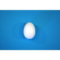 Styroporägg (Frigolitägg) 100x70mm, Vit, 25 ägg/fp (till påskpyssel/julpyssel) - ägg av frigolit Styroporägg (Frigolitägg) 100x70mm, Vit, 25 ägg/fp (till påskpyssel/julpyssel) - ägg av frigolit