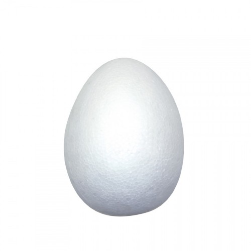 Styroporägg (Frigolitägg) 100x70mm, Vit, 25 ägg/fp (till påskpyssel/julpyssel) - ägg av frigolit Styroporägg (Frigolitägg) 100x70mm, Vit, 25 ägg/fp (till påskpyssel/julpyssel) - ägg av frigolit