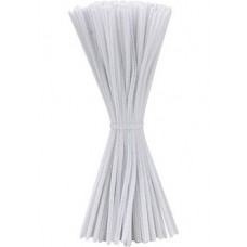 Piprensare 30cm Glansiga Vita 100/fp
