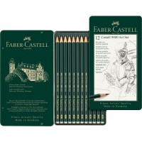 Set blyertspennor Faber-Castell Castell 9000 8B-2H 12 pennor/fp