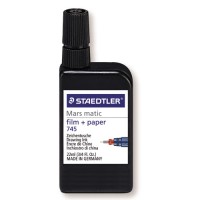 Rittusch Staedtler Mars Matic 745 M2-9 Svart 22ml (papper/film) Rittusch Staedtler Mars Matic 745 M2-9 Svart 22ml (papper/film)