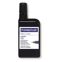 Rittusch Staedtler Mars Matic 745 R-9 Svart 22ml (papper) Rittusch Staedtler Mars Matic 745 R-9 Svart 22ml (papper)