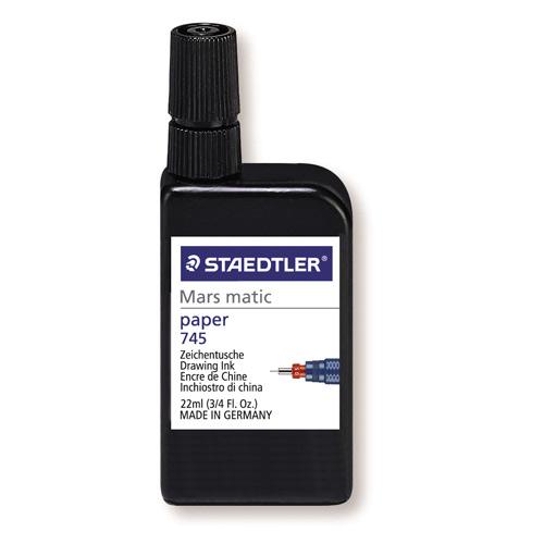 Rittusch Staedtler Mars Matic 745 R-9 Svart 22ml