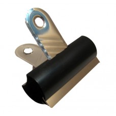 Pappersklämma Bulldog svart/metall 70 mm 10/fp