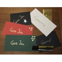 Kuvert Artoz 1001 C65 Ofodrade Röd (julröd) 517 5/fp