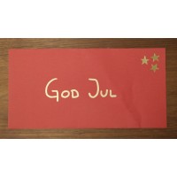 Kuvert Artoz 1001 C65 Ofodrade Röd (julröd) 517 5/fp