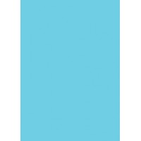 Kopieringspapper A4 Ljusblå 80g, syrafritt, 50 ark/fp