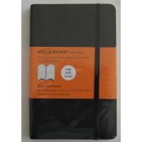 Moleskine Soft Cover Ruled Notebook Pocket, linjerad 9x14cm Moleskine Soft Cover Ruled Notebook Pocket, linjerad 9x14cm