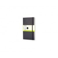 Moleskine Soft Cover Plain Notebook Large, olinjerad 13x21cm