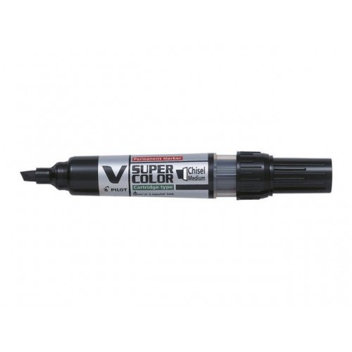 Märkpenna Pilot Begreen V Super Color sned Svart 1/fp