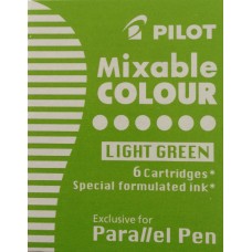 Patron Pilot Parallel Pen Mixable Colour IC-P3-S6-LG till Pilot Parallel pen Ljusgrön 6/ask
