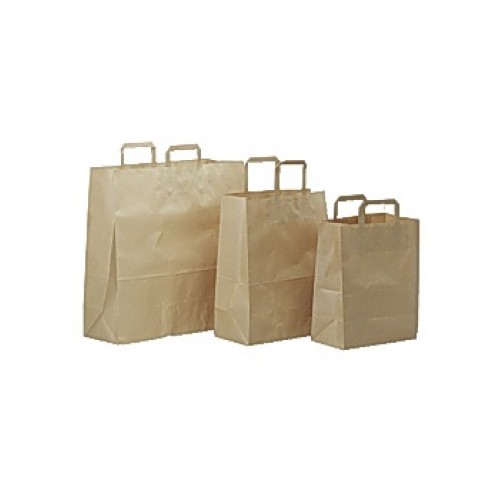 Pappersbärkasse 26 liter Brun 200/fp