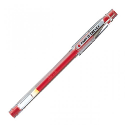 Kulspetspenna Pilot G-Tec-C4 BL-GC4-R 0,4mm Röd 12/fp Kulspetspenna Pilot G-Tec-C4 BL-GC4-R 0,4mm Röd 12/fp
