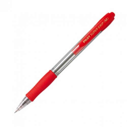 Kulpenna Pilot Super Grip BPGP-10R-M-R Medium Röd 1/fp