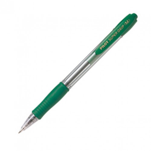 Kulpenna Pilot Super Grip BPGP-10R-M-G Medium Grön 1/fp
