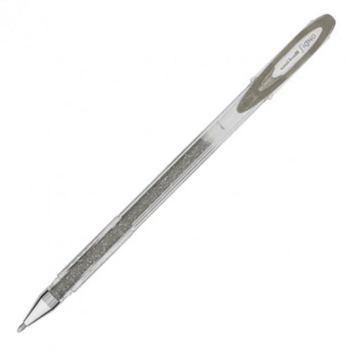 Rollerball Uni-Ball UM-120SP Signo Sparkling Gel Silver 1/fp